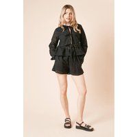 Womens Broderie Shorts