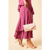 Dorothy Perkins Pink Clutch Womens Occasion Bags & Purses
