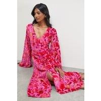 Warehouse Pink Dress Womens Occasion Dresses