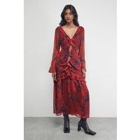 Warehouse Red Dress Womens Occasion Dresses