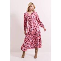 Dorothy Perkins Floral Midi Dress Womens Casual Dresses