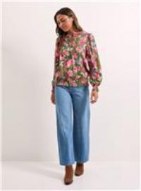 Dorothy Perkins Floral Top Womens Casual Tops