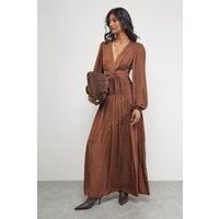 Warehouse Chocolate Dress Womens Party Dresses