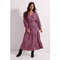Dorothy Perkins Animal Midi Dress Womens Casual Dresses