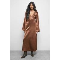 Warehouse Burgundy Dress Womens Party Dresses