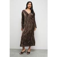 Warehouse Chocolate Dress Womens Party Dresses