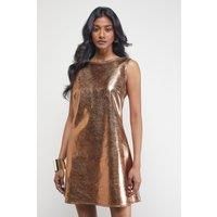 Warehouse Bronze Dress Womens Casual Dresses