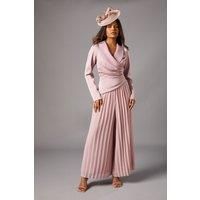 Coast Blush Wide Leg Jumpsuit Womens Occasion Jumpsuits