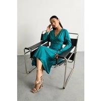 Warehouse Teal Dress Womens Party Dresses