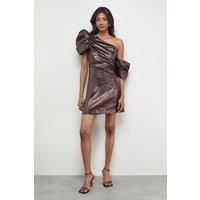 Warehouse Chocolate Dress Womens Party Dresses