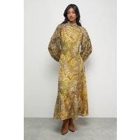 Warehouse Mustard Dress Womens Casual Dresses