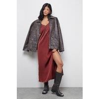 Warehouse Burgundy Dress Womens Party Dresses