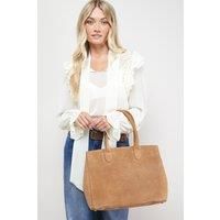 Francesca Suede Tote Bag
