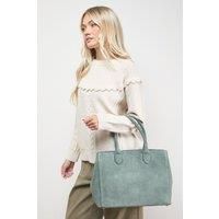 Francesca Suede Tote Bag