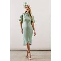 Wallis Sage Bodycon Dress Womens Occasion Dresses