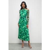 Warehouse Green Dress Womens Occasion Dresses
