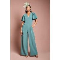 Coast Sage Jumpsuit Womens Occasion Jumpsuits