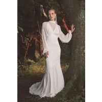 Coast Ivory A-Line Dress Womens Bridal Dresses
