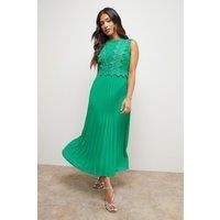 Oasis Green Midi Dress Womens Daywear Dresses