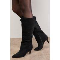 Oasis Black Knee High Boots Womens Casual Boots