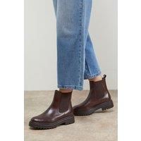 Oasis Brown Chelsea Boots Womens Casual Boots