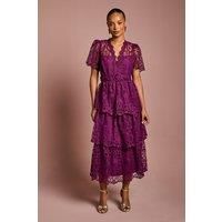 Coast Plum Fit & Flare Dress Womens Occasion Dresses