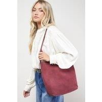 Oasis Dark Red Hobo Bag Womens Casual Bags & Purses