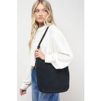Oasis Black Hobo Bag Womens Casual Bags & Purses
