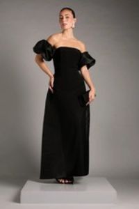 Coast Black Bardot Dress Womens Occasion Dresses