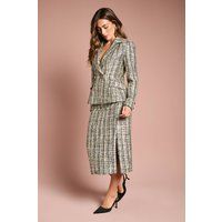 Coast Mono Midi Skirt Womens Occasion Skirts