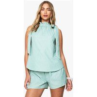 Womens Stripe Flippy Shorts