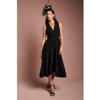 Coast Black Midi Dress Womens Occasion Dresses