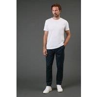 Debenhams Men's Mid Blue Premium Slim Fit Chino Trouser | Size: 36R