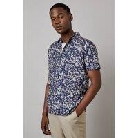 Burton Navy Casual Shirt Mens Casual Shirts