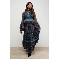 Oasis Teal Maxi Dress Womens Occasion Dresses