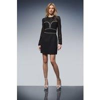 Oasis Black Dress Womens Occasion Dresses