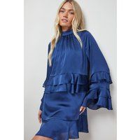 Oasis Navy Dress Womens Daywear Dresses