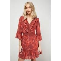 Oasis Floral Dress Womens Daywear Dresses