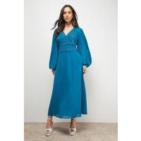 Oasis Teal Dress Womens Occasion Dresses