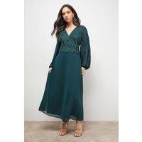 Oasis Green Dress Womens Occasion Dresses