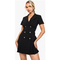 Womens Bengaline Tennis Skirt Blazer Dress