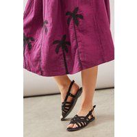 Good For The Sole Natural Black Sandals Womens Casual Sandals