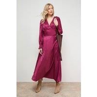 Oasis Berry Midi Dress Womens Daywear Dresses