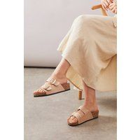 Good For The Sole Beige Wedges Womens Casual Heels