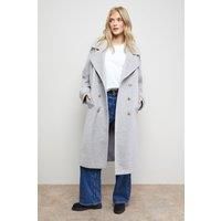 Oasis Charcoal Coat Womens Daywear Jackets & Coats