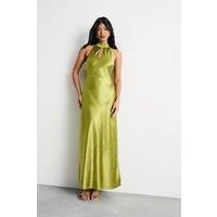 Warehouse Olive Maxi Dress Womens Party Dresses