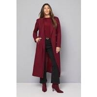 Wallis Berry Coat Womens Daywear Jackets & Coats