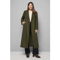 Wallis Khaki Coat Womens Daywear Jackets & Coats