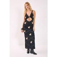 Nastygal Black Maxi Dress Womens Day To Night Dresses