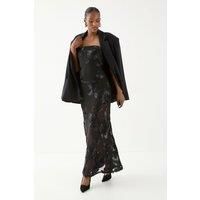 Misspap Black Maxi Dress Womens Party Dresses